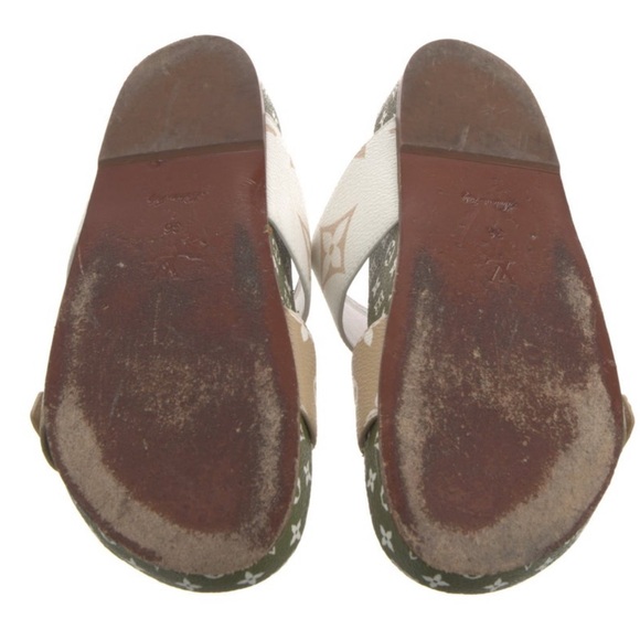 LOUIS VUITTON BOM DIA MULE SLIDES
Size 38 EU 7.5 US USED w/LV BOX &Dust Bag - Picture 9 of 9